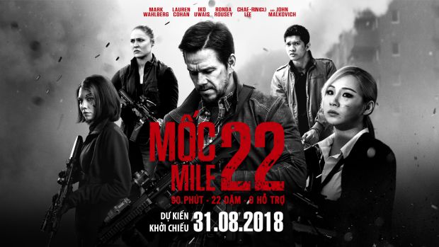 Phim hành động Mile 22 tung trailer kịch tính, CL (2NE1) xuất hiện lạnh lùng (1)